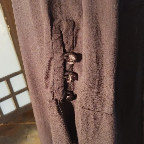 Loft Black A-line Dress Mock Neck Swing Dress Sz 16 NWT - Picture 7 of 14